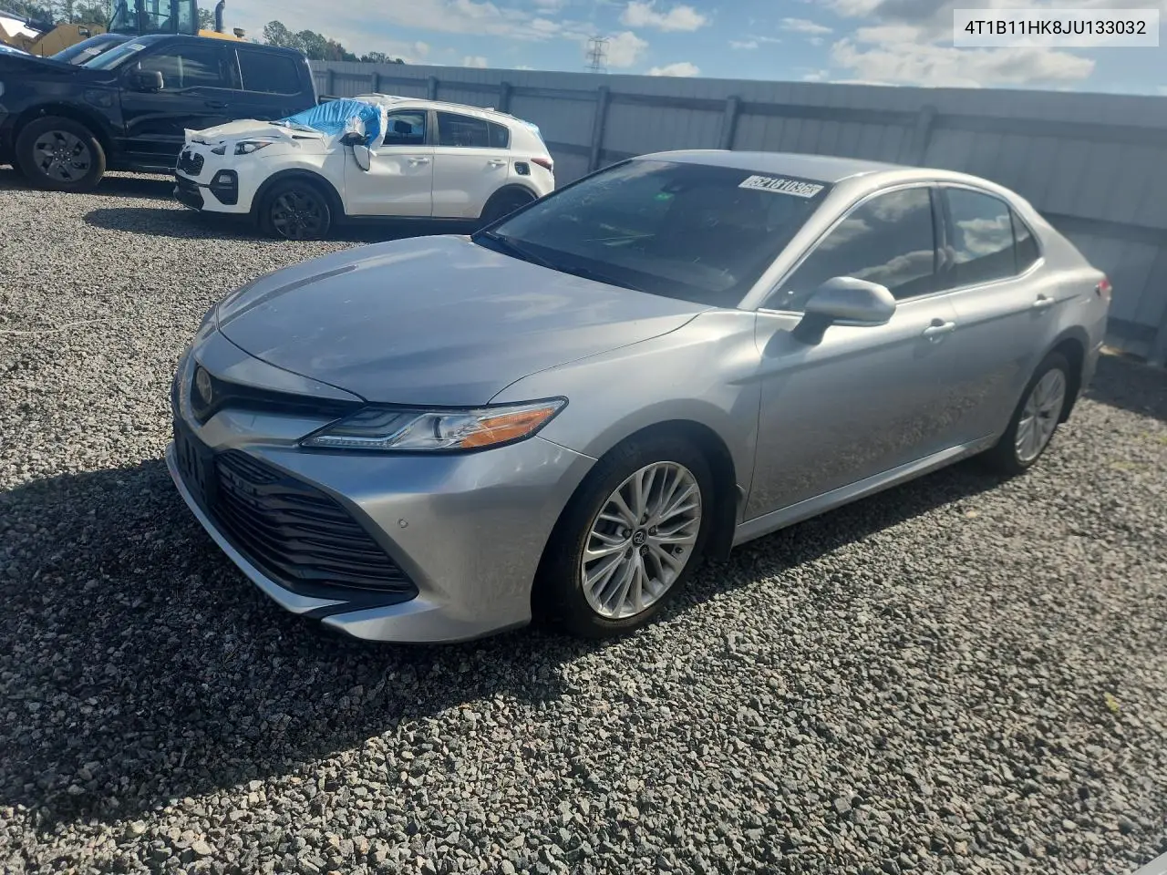 2018 Toyota Camry Xle VIN: 4T1B11HK8JU133032 Lot: 52181036
