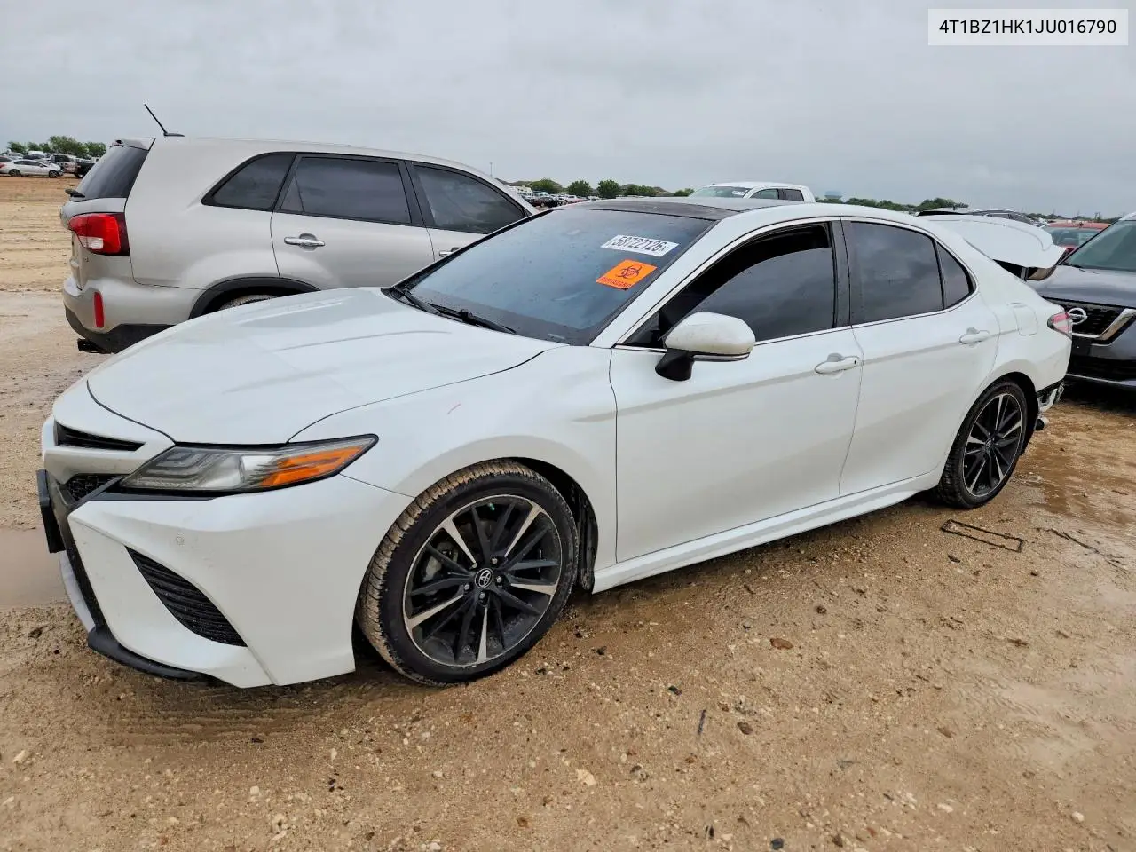 2018 Toyota Camry Xse V6 VIN: 4T1BZ1HK1JU016790 Lot: 58722126