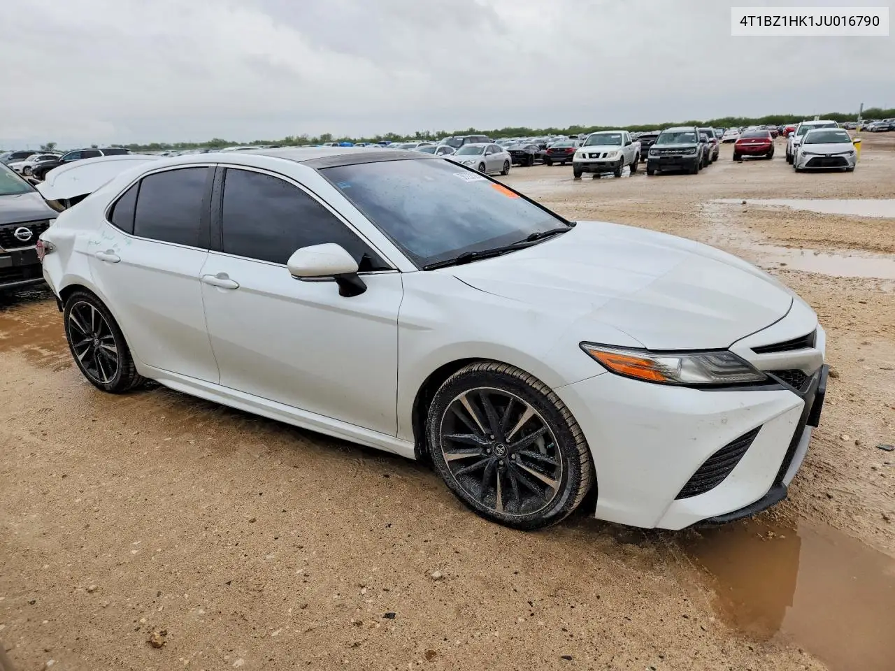 2018 Toyota Camry Xse V6 VIN: 4T1BZ1HK1JU016790 Lot: 58722126