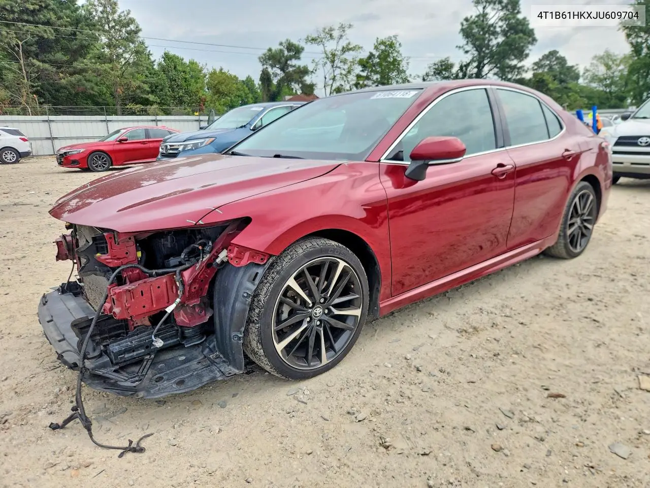 2018 Toyota Camry Xse VIN: 4T1B61HKXJU609704 Lot: 61064116