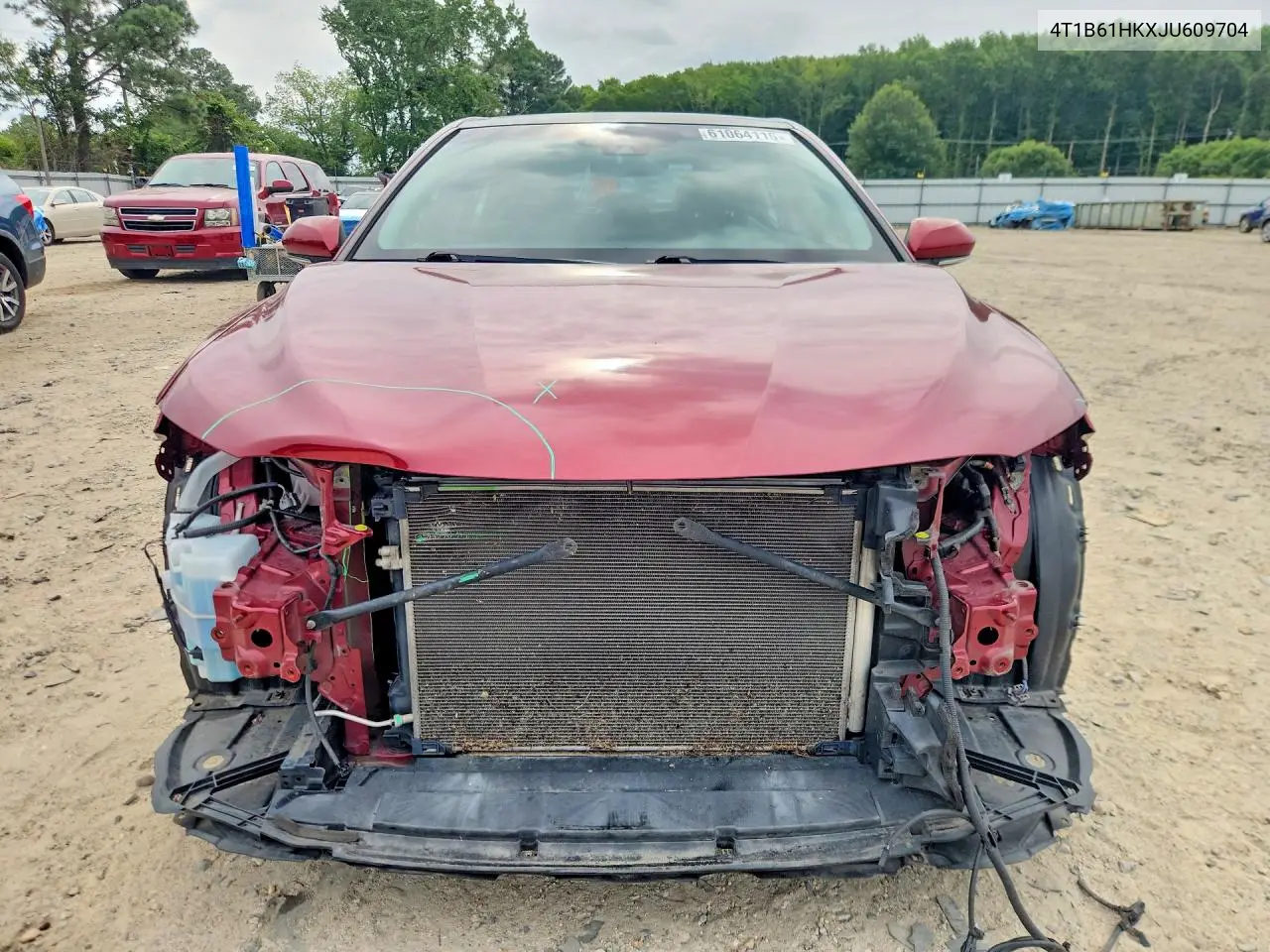 2018 Toyota Camry Xse VIN: 4T1B61HKXJU609704 Lot: 61064116