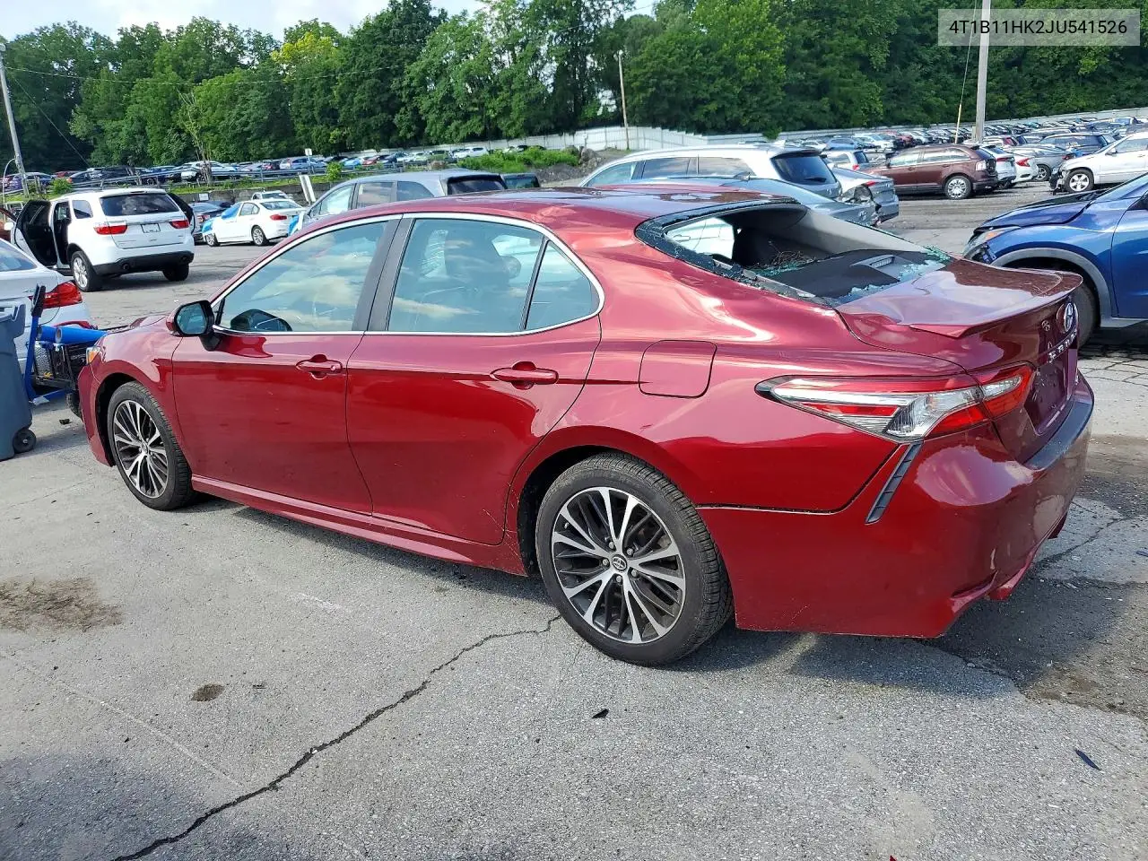 2018 Toyota Camry Se VIN: 4T1B11HK2JU541526 Lot: 61176956