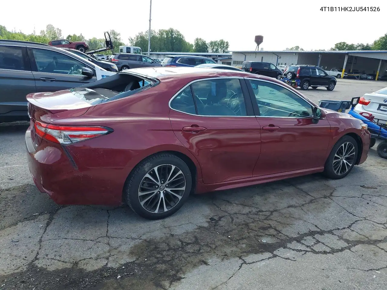 2018 Toyota Camry Se VIN: 4T1B11HK2JU541526 Lot: 61176956