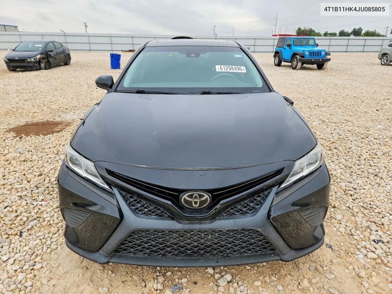 2018 Toyota Camry Se VIN: 4T1B11HK4JU085805 Lot: 61298496
