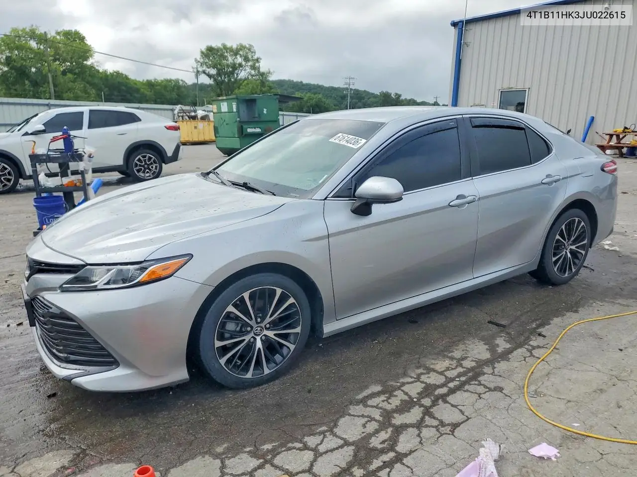 2018 Toyota Camry Le VIN: 4T1B11HK3JU022615 Lot: 61614036