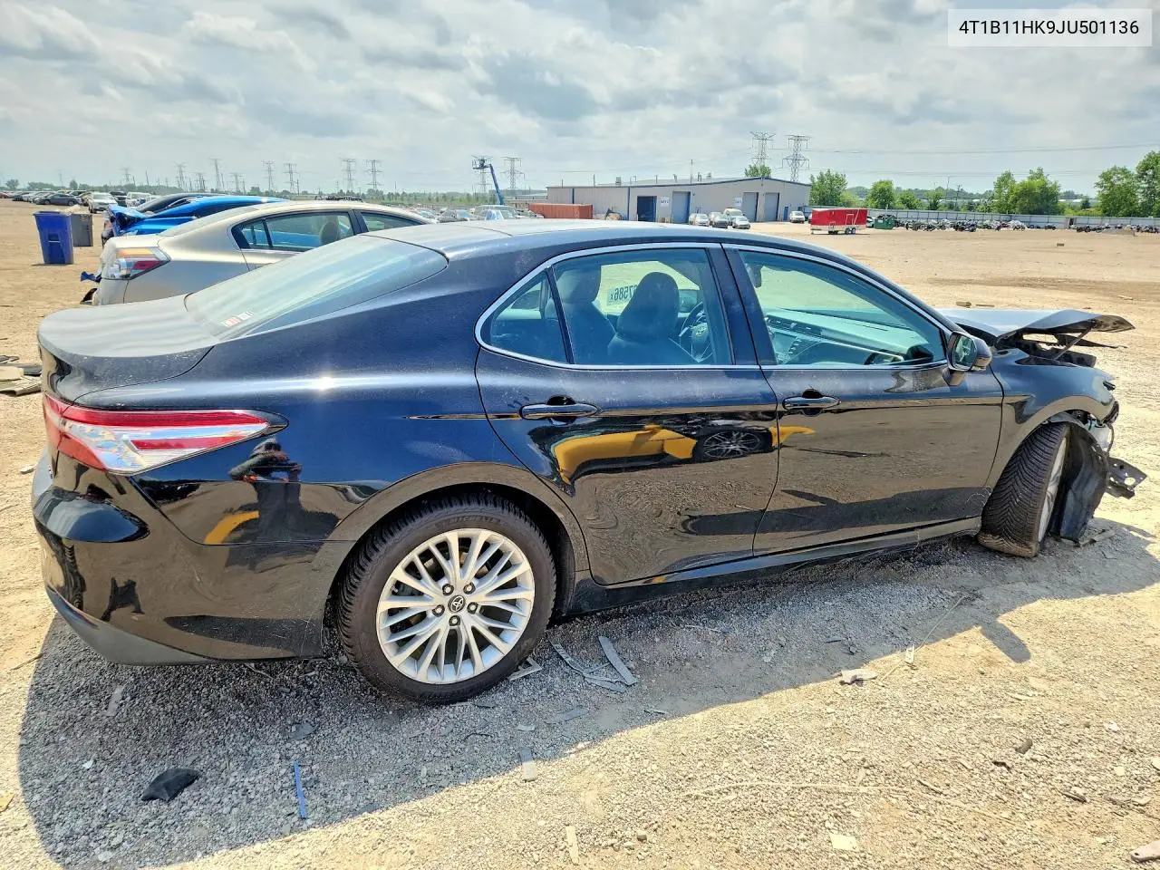 2018 Toyota Camry Xle VIN: 4T1B11HK9JU501136 Lot: 61767586