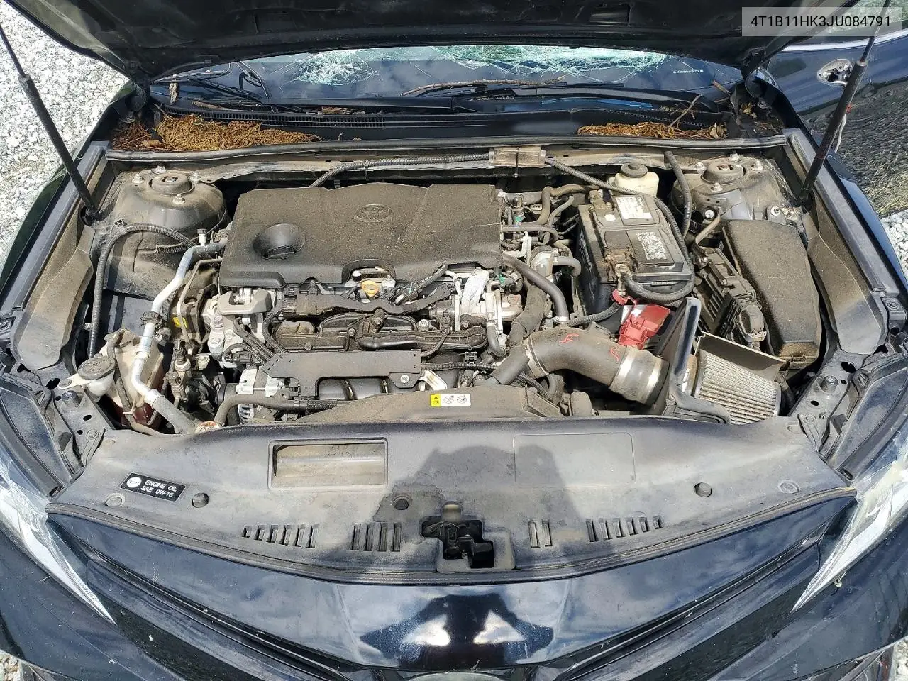 2018 Toyota Camry Le VIN: 4T1B11HK3JU084791 Lot: 61949186