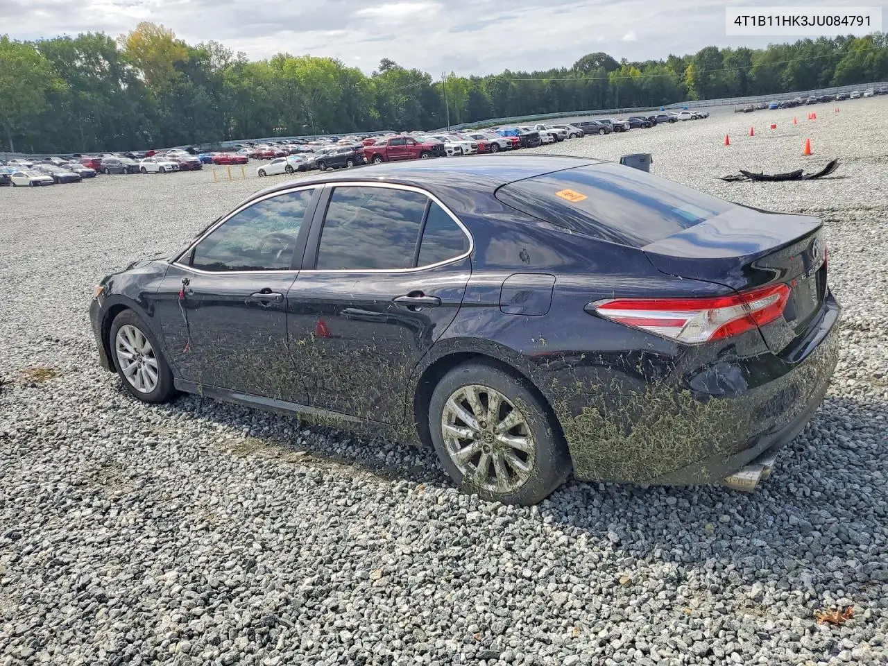 2018 Toyota Camry Le VIN: 4T1B11HK3JU084791 Lot: 61949186