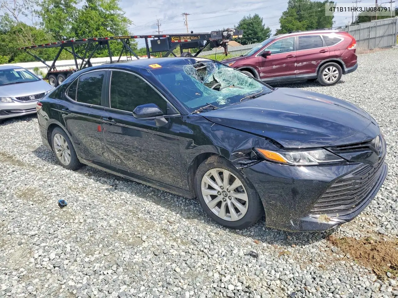 2018 Toyota Camry Le VIN: 4T1B11HK3JU084791 Lot: 61949186