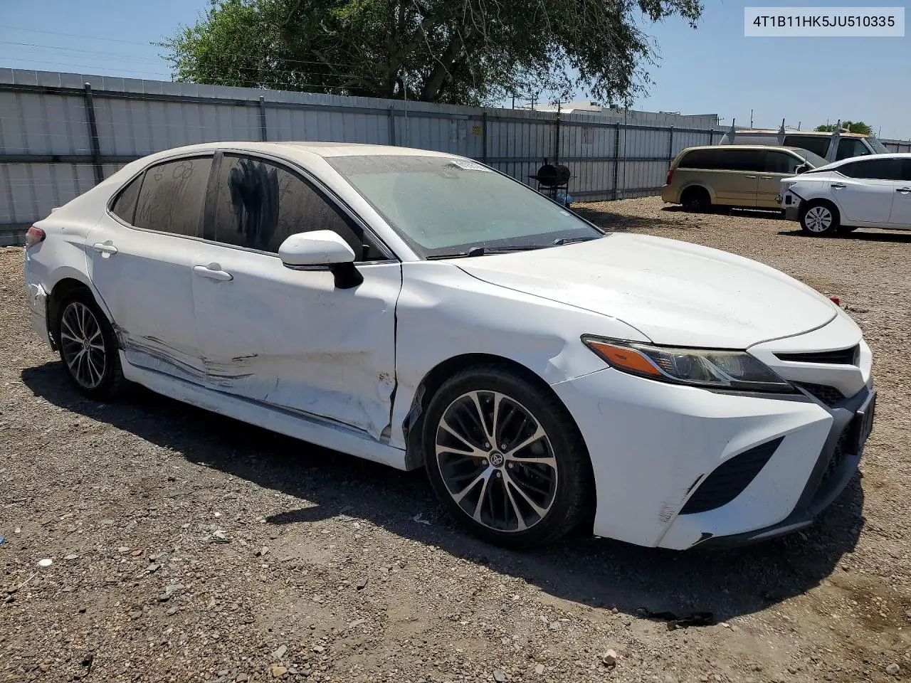 2018 Toyota Camry Se VIN: 4T1B11HK5JU510335 Lot: 61956196
