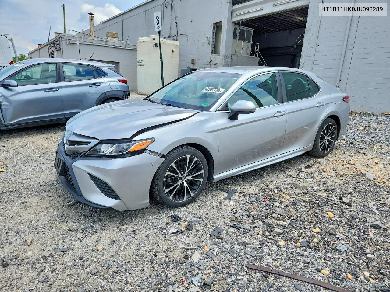 2018 Toyota Camry Se VIN: 4T1B11HK0JU098289 Lot: 62092706