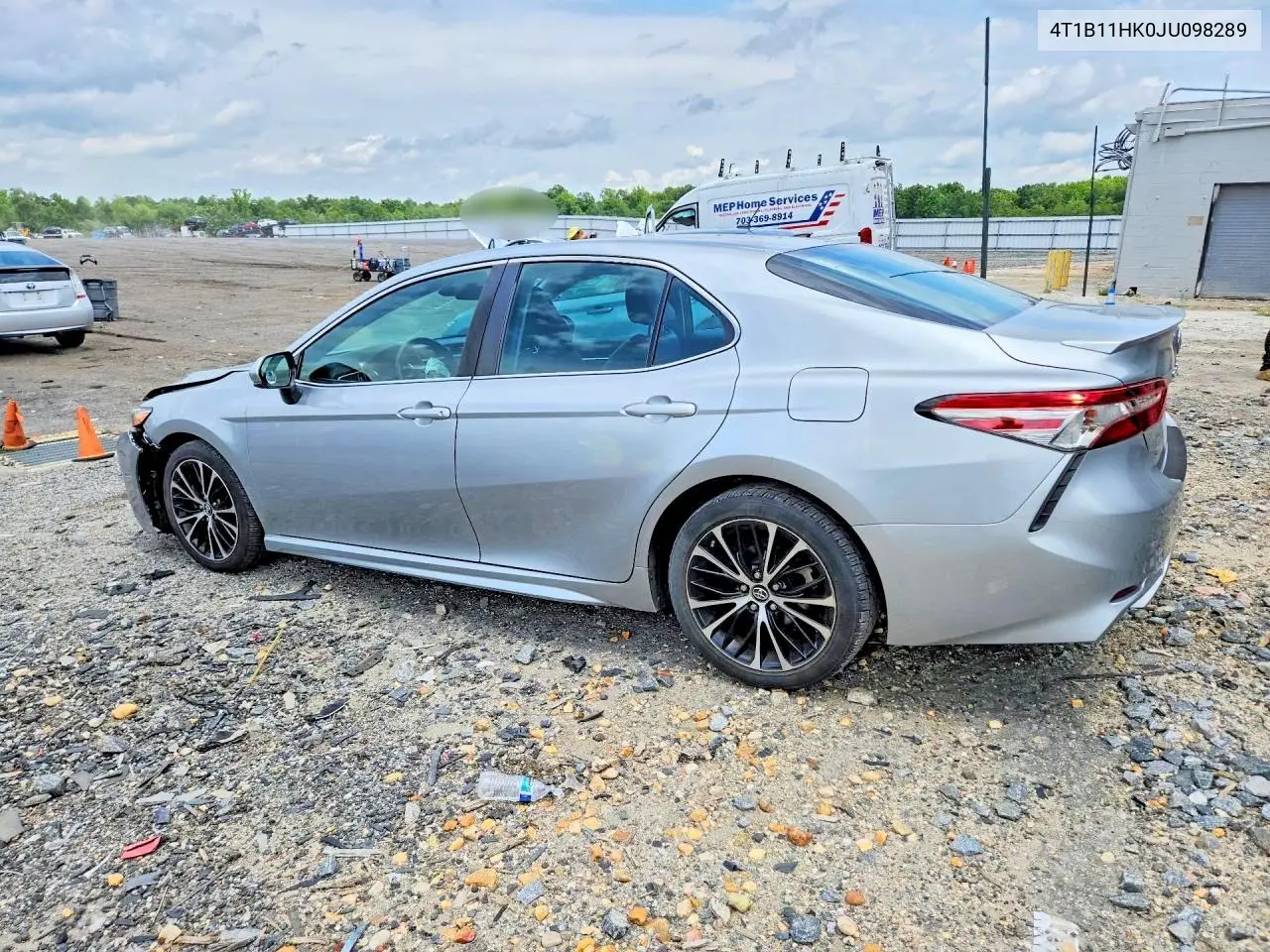 2018 Toyota Camry Se VIN: 4T1B11HK0JU098289 Lot: 62092706