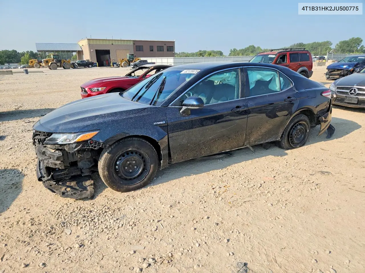 2018 Toyota Camry Le VIN: 4T1B31HK2JU500775 Lot: 62126676