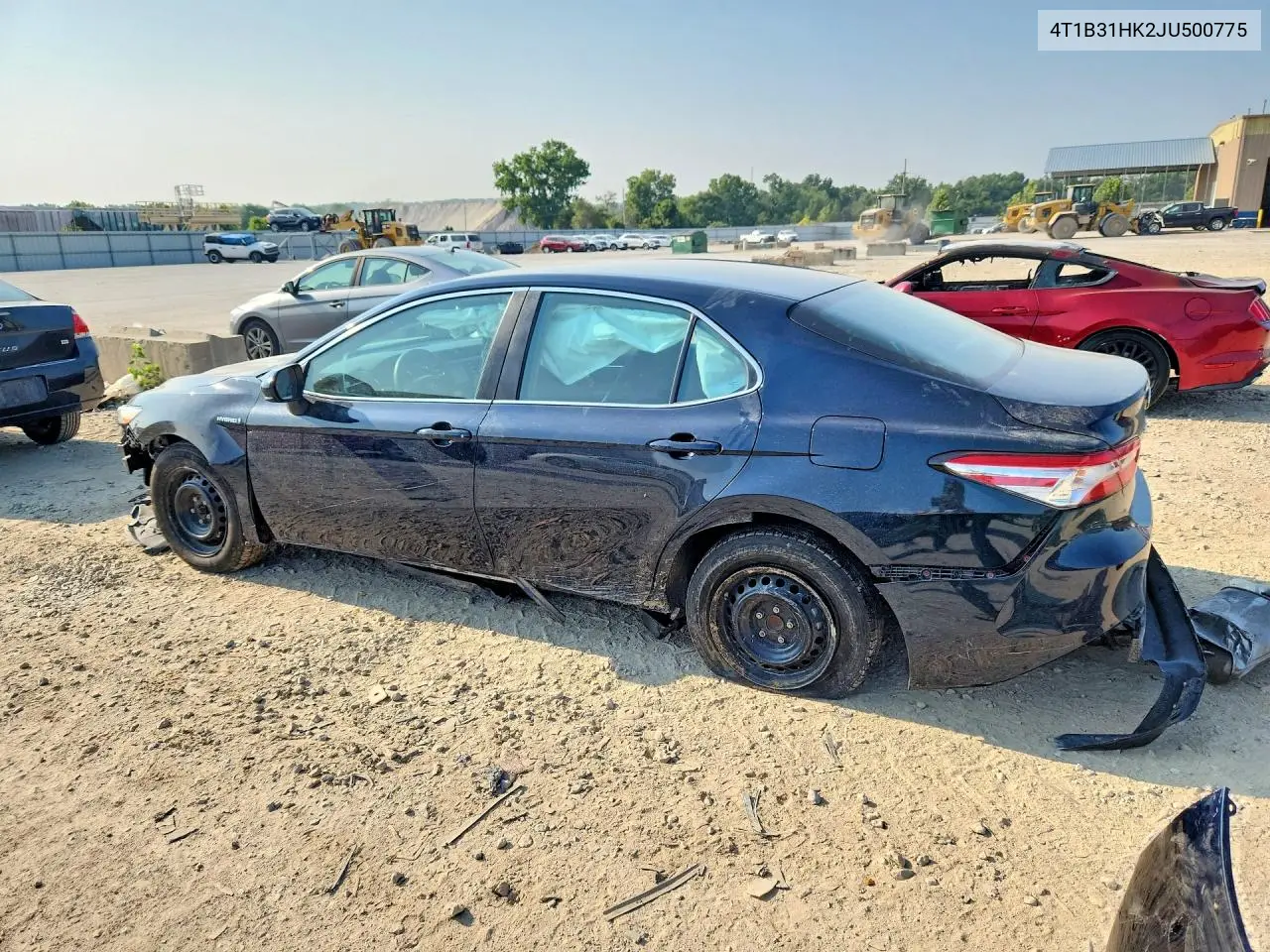 2018 Toyota Camry Le VIN: 4T1B31HK2JU500775 Lot: 62126676
