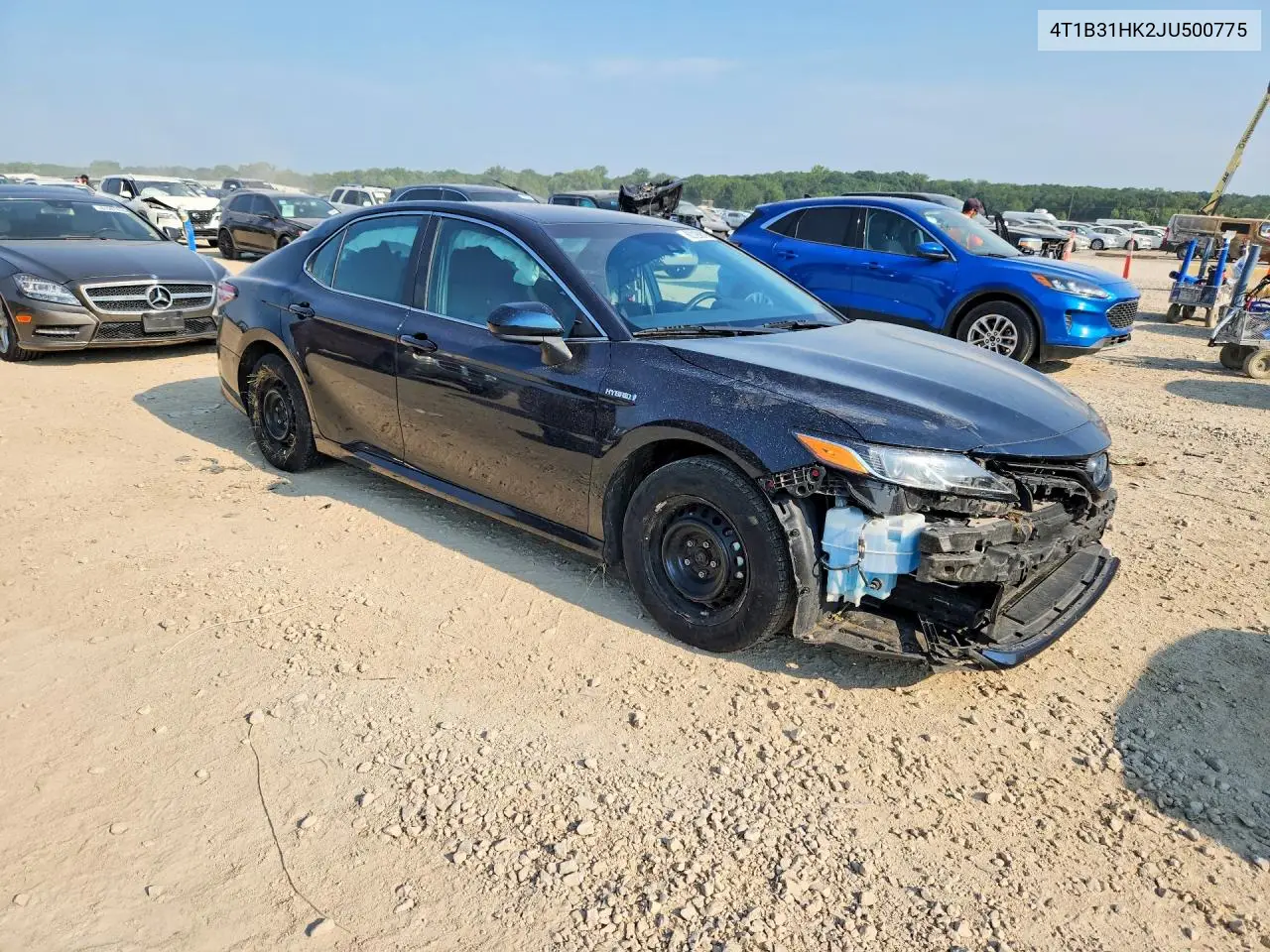 2018 Toyota Camry Le VIN: 4T1B31HK2JU500775 Lot: 62126676