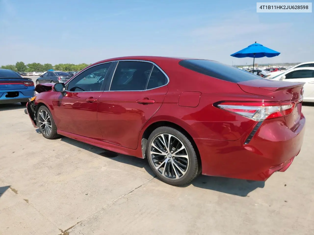 4T1B11HK2JU628598 2018 Toyota Camry Se