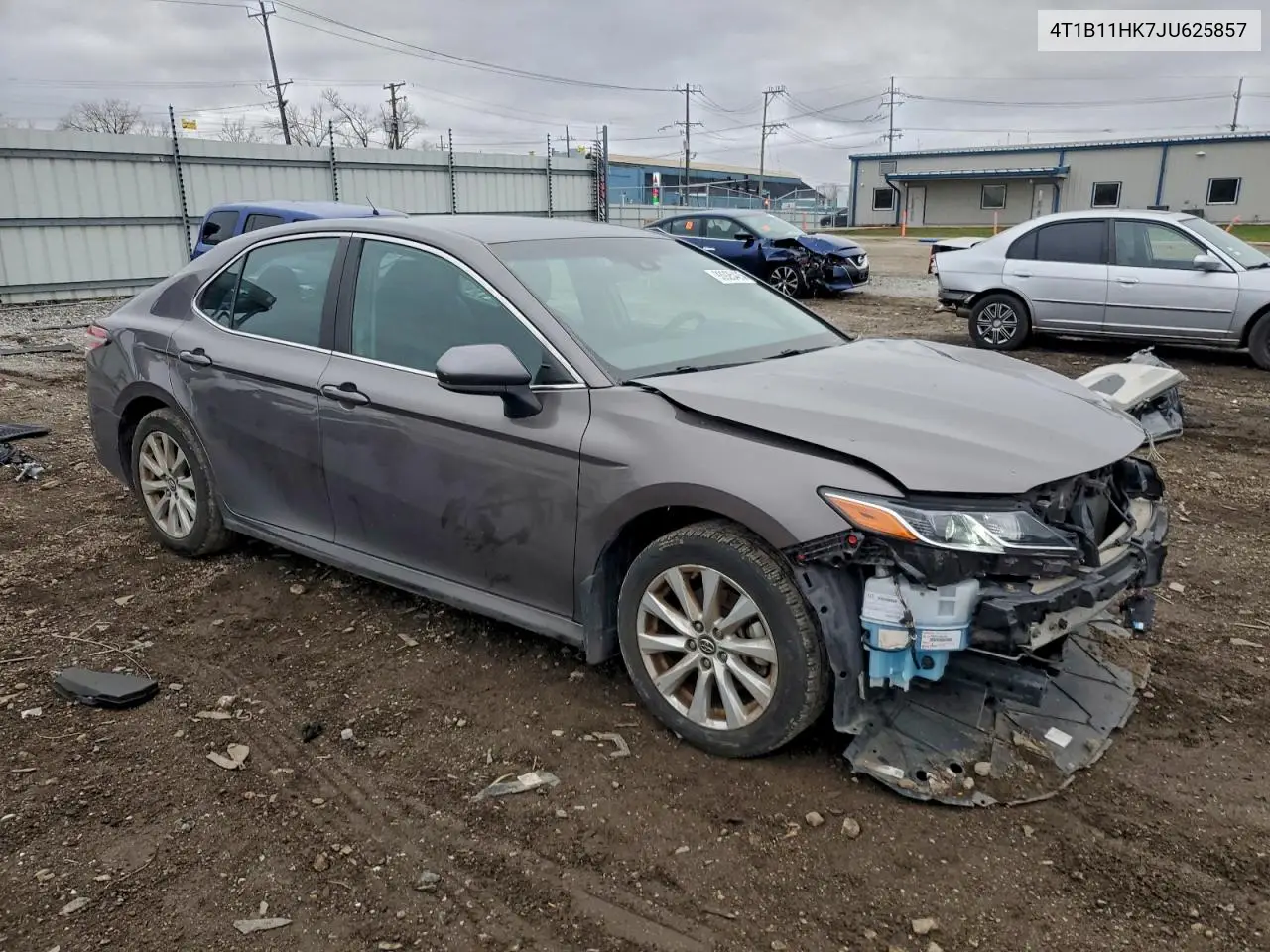 4T1B11HK7JU625857 2018 Toyota Camry L