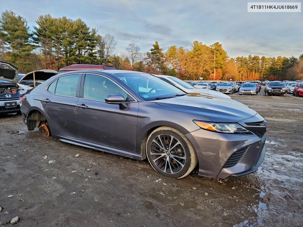 4T1B11HK4JU618669 2018 Toyota Camry Se