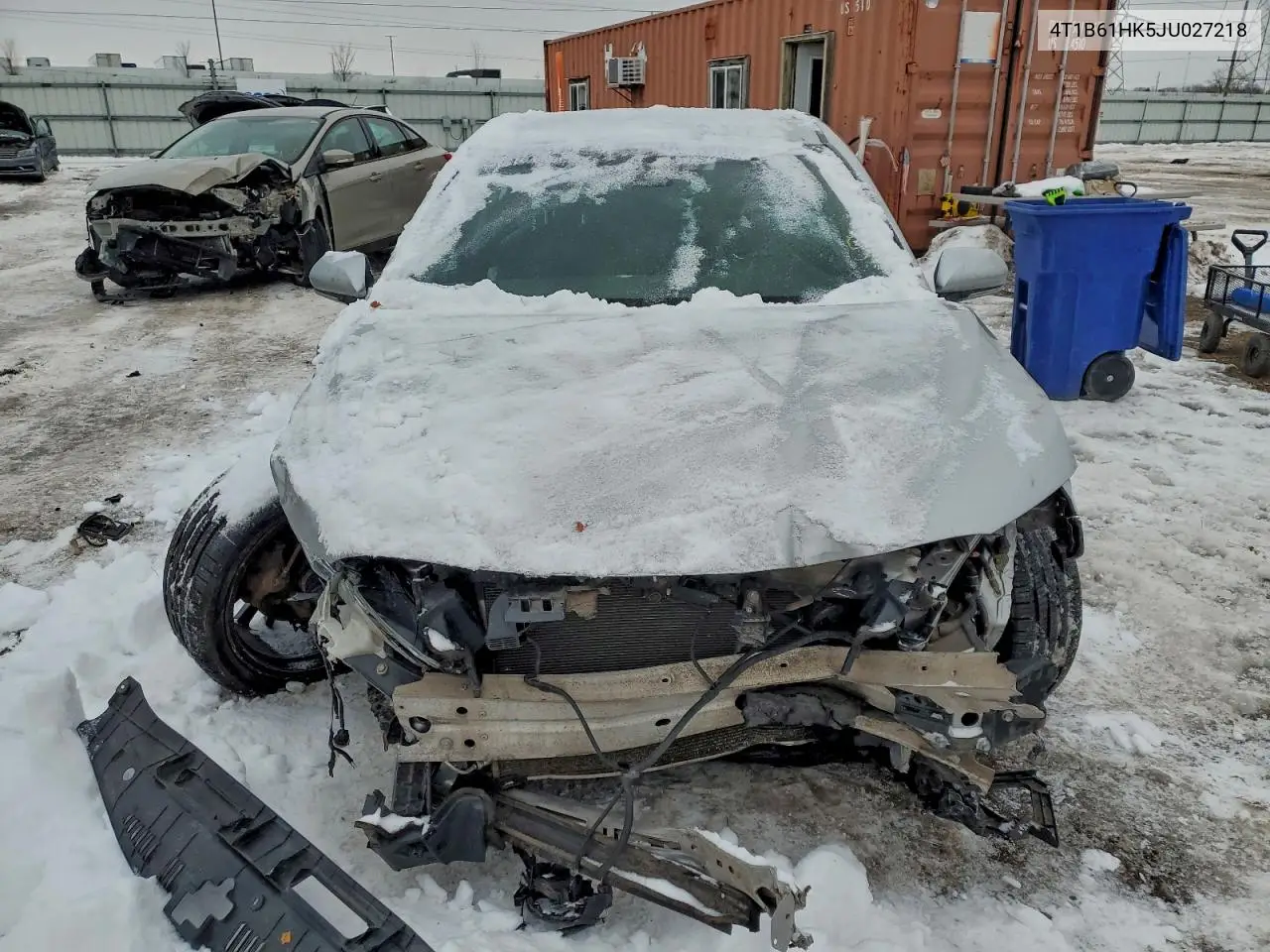 4T1B61HK5JU027218 2018 Toyota Camry Xse
