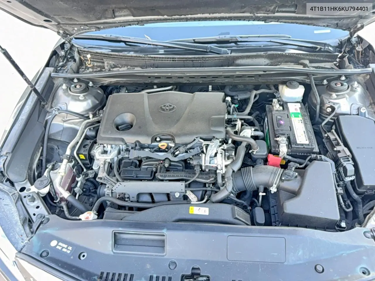 4T1B11HK6KU794401 2019 Toyota Camry Se