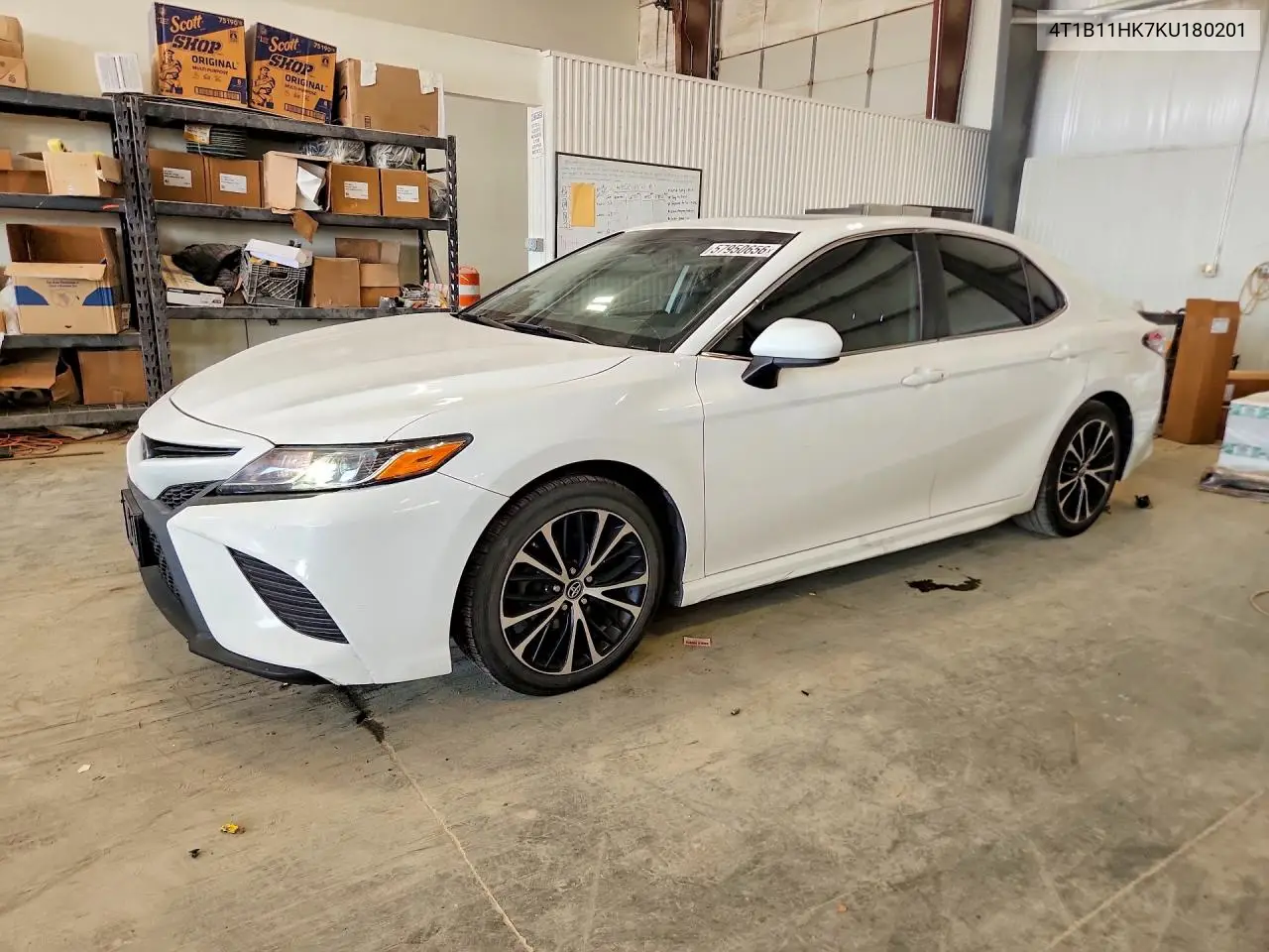 2019 Toyota Camry VIN: 4T1B11HK7KU180201 Lot: 57950656