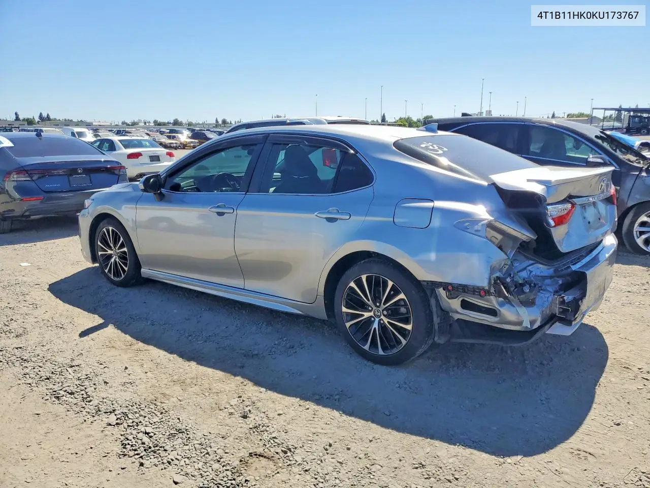 2019 Toyota Camry Se VIN: 4T1B11HK0KU173767 Lot: 58152626