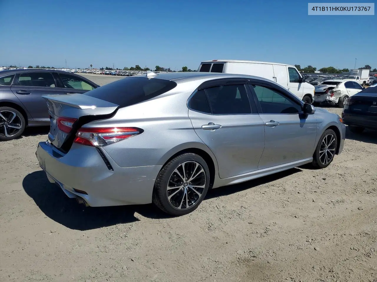 2019 Toyota Camry Se VIN: 4T1B11HK0KU173767 Lot: 58152626