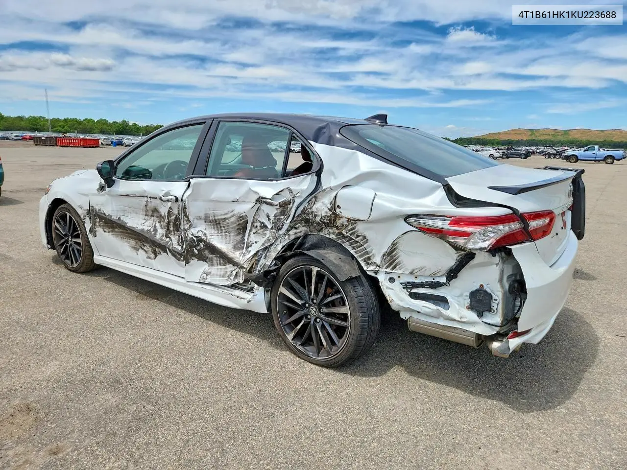 2019 Toyota Camry Xse VIN: 4T1B61HK1KU223688 Lot: 58191346