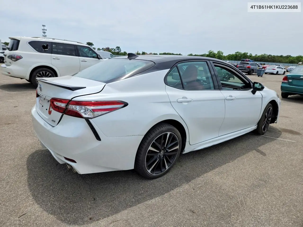 2019 Toyota Camry Xse VIN: 4T1B61HK1KU223688 Lot: 58191346