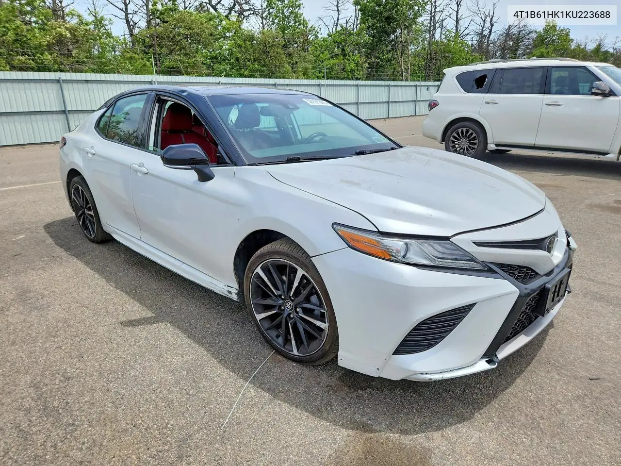 2019 Toyota Camry Xse VIN: 4T1B61HK1KU223688 Lot: 58191346