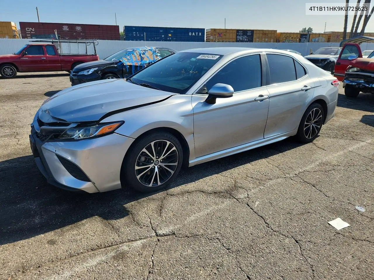 2019 Toyota Camry Se VIN: 4T1B11HK9KU725623 Lot: 58484256