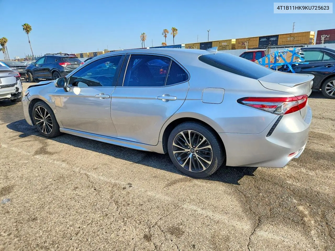 2019 Toyota Camry Se VIN: 4T1B11HK9KU725623 Lot: 58484256