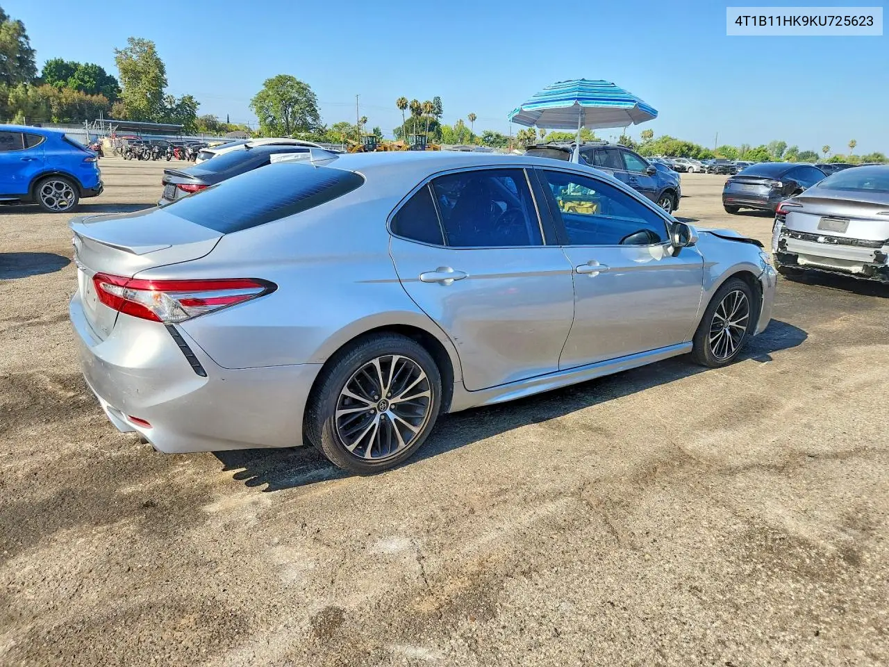 2019 Toyota Camry Se VIN: 4T1B11HK9KU725623 Lot: 58484256