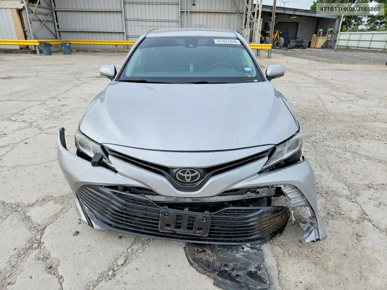 2019 Toyota Camry Le VIN: 4T1B11HK0KU185868 Lot: 61024846