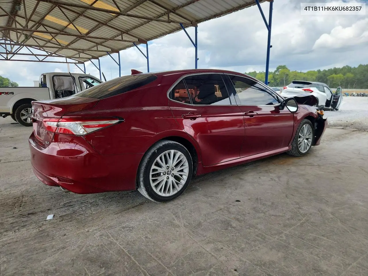 2019 Toyota Camry Xle VIN: 4T1B11HK6KU682357 Lot: 61368786