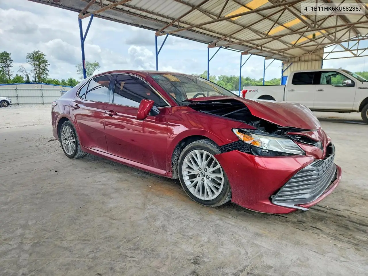 2019 Toyota Camry Xle VIN: 4T1B11HK6KU682357 Lot: 61368786