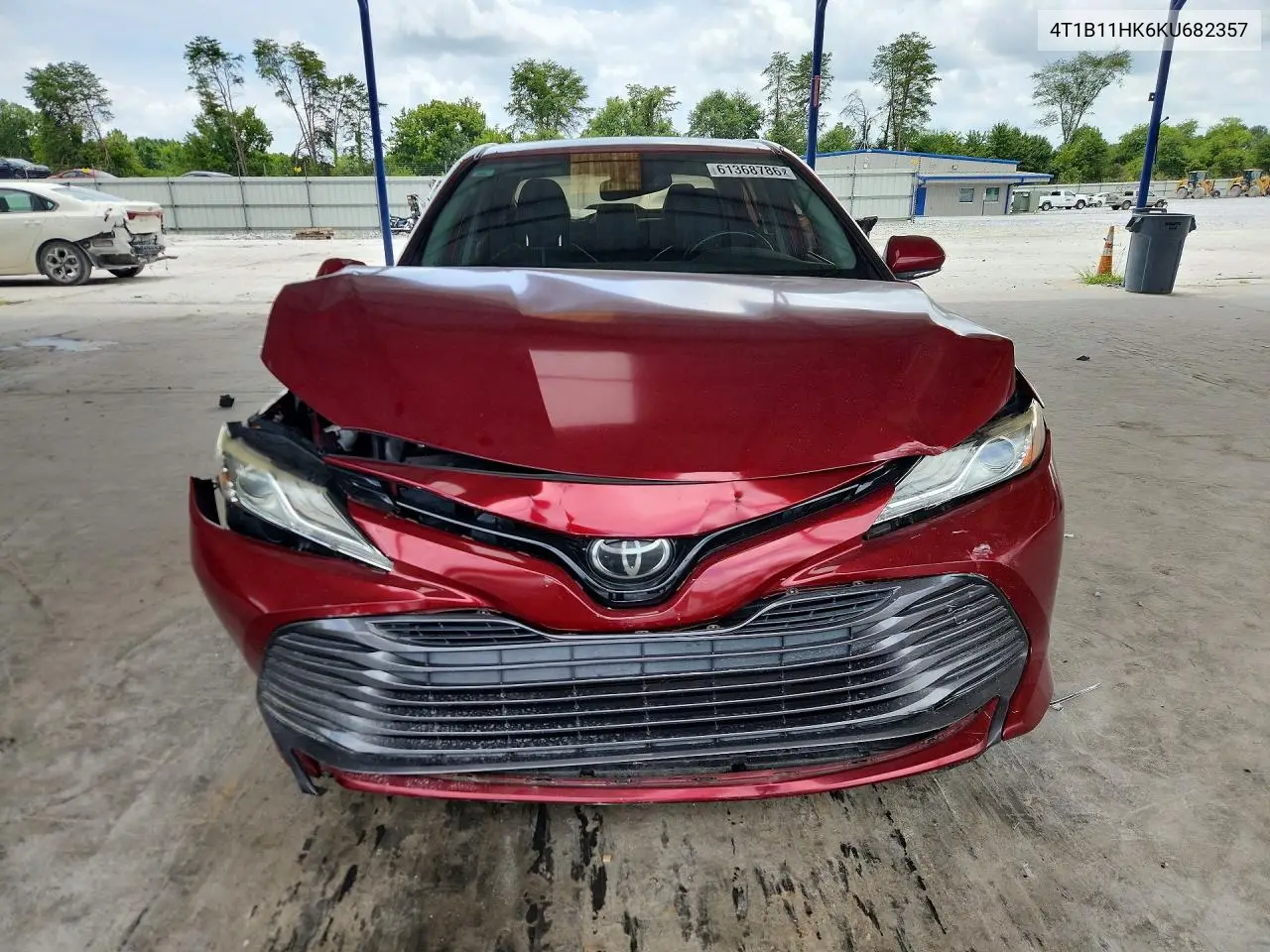 2019 Toyota Camry Xle VIN: 4T1B11HK6KU682357 Lot: 61368786