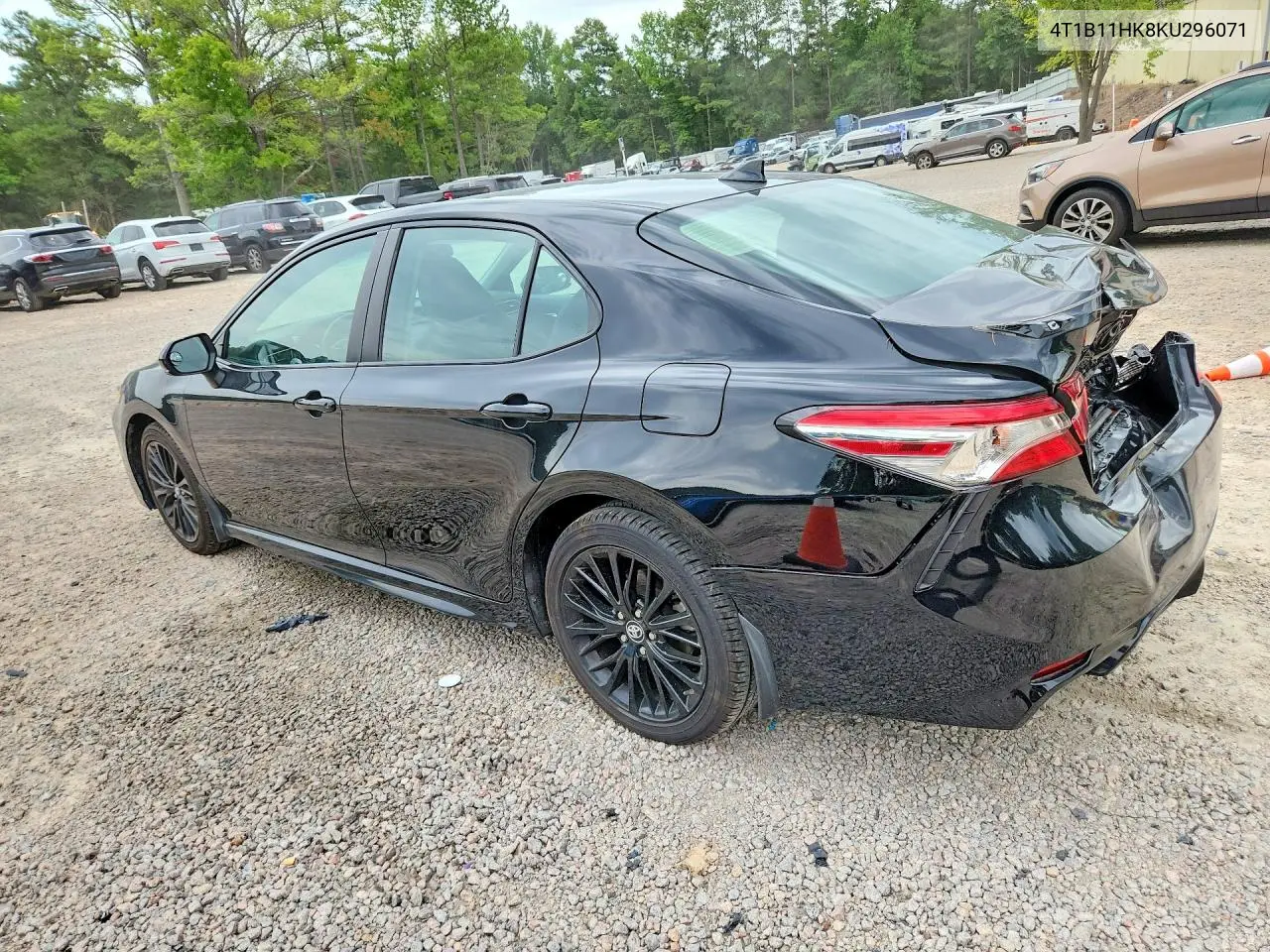 2019 Toyota Camry Se VIN: 4T1B11HK8KU296071 Lot: 61532576