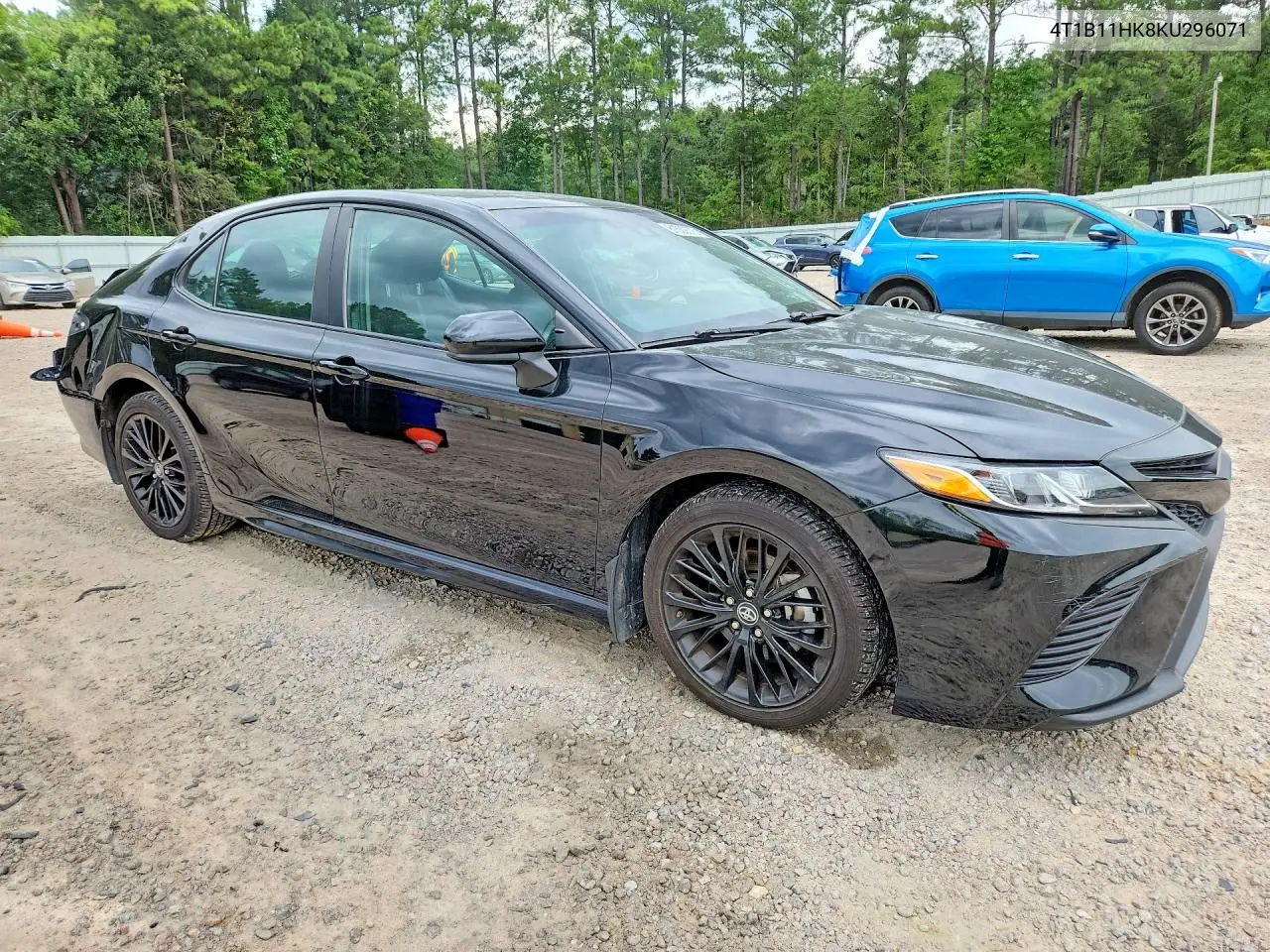 2019 Toyota Camry Se VIN: 4T1B11HK8KU296071 Lot: 61532576