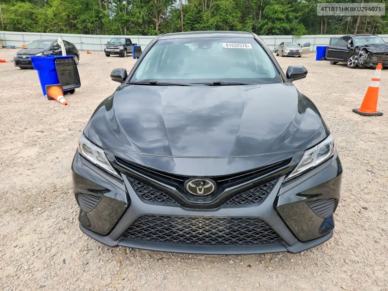 2019 Toyota Camry Se VIN: 4T1B11HK8KU296071 Lot: 61532576