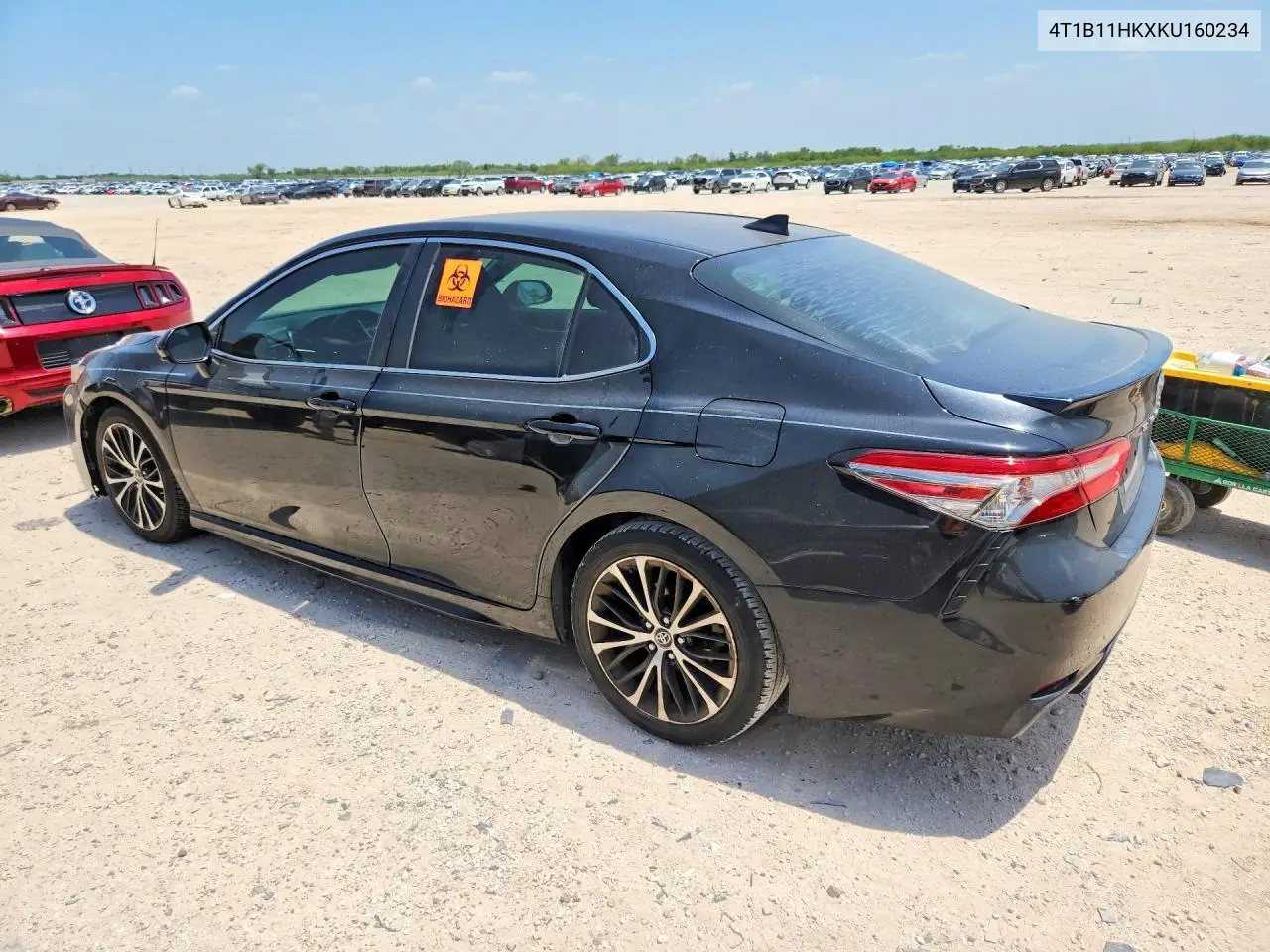 2019 Toyota Camry Se VIN: 4T1B11HKXKU160234 Lot: 61640256