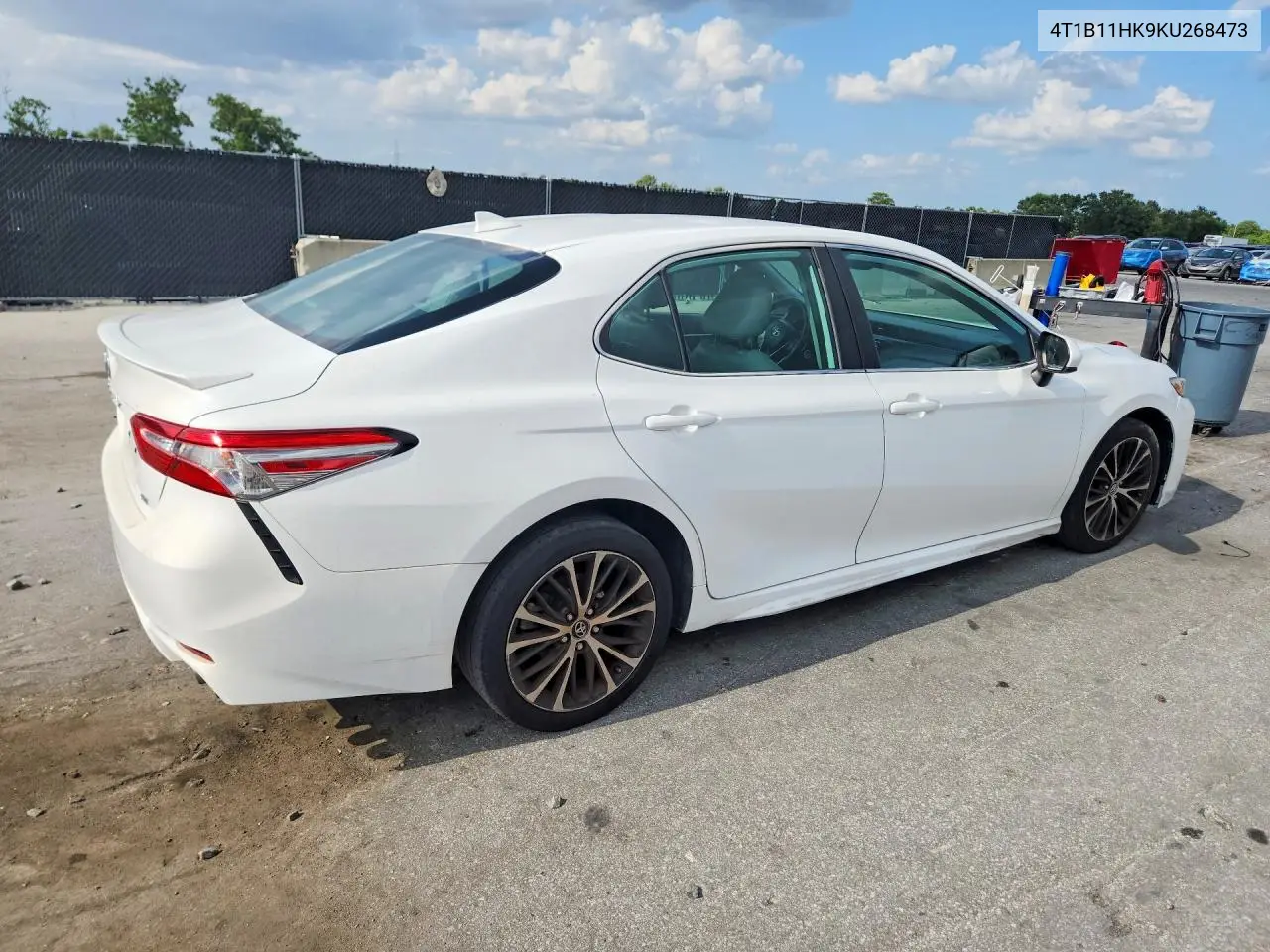 2019 Toyota Camry Se VIN: 4T1B11HK9KU268473 Lot: 61669536