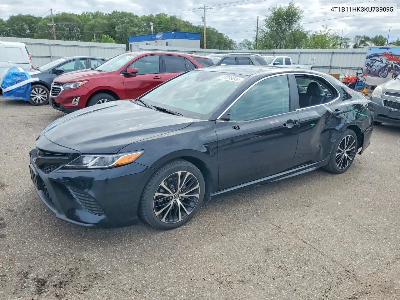 2019 Toyota Camry Se VIN: 4T1B11HK3KU739095 Lot: 61898916
