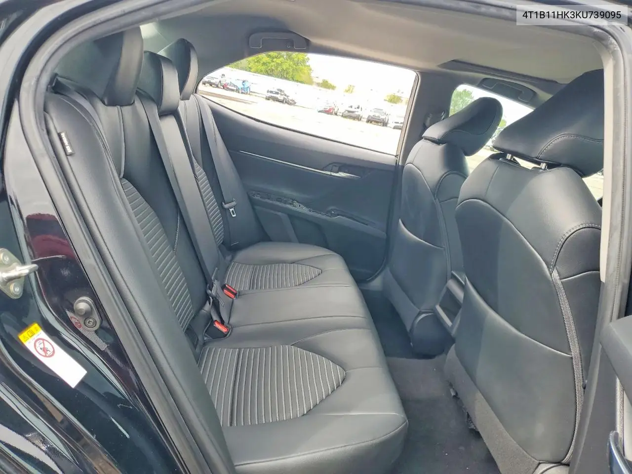 2019 Toyota Camry Se VIN: 4T1B11HK3KU739095 Lot: 61898916