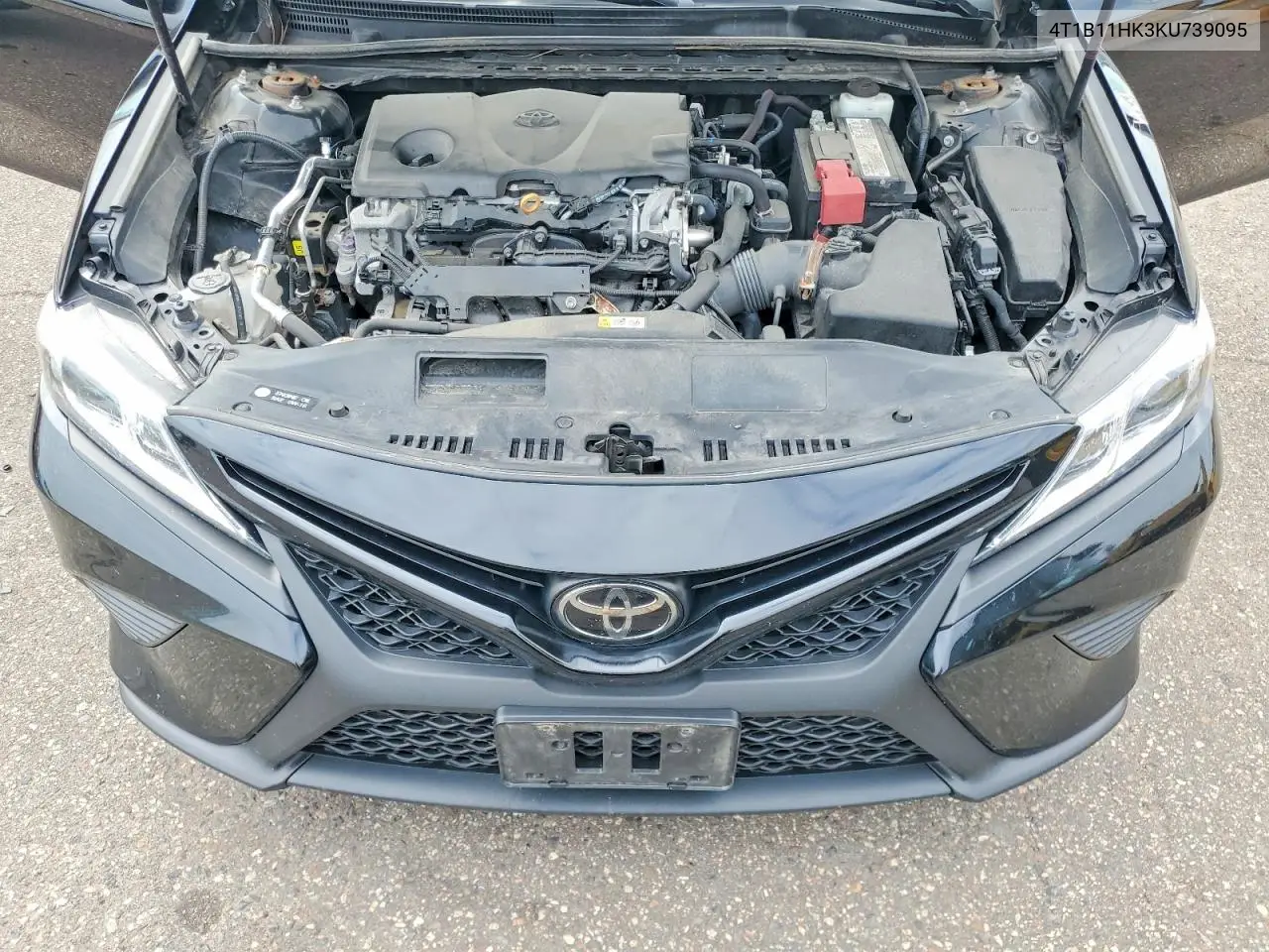 2019 Toyota Camry Se VIN: 4T1B11HK3KU739095 Lot: 61898916