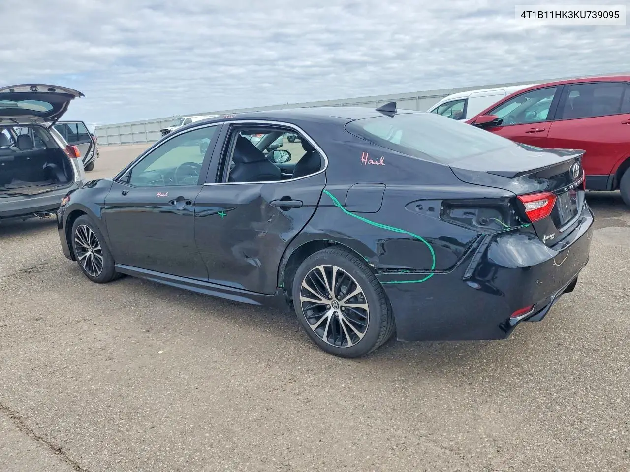 2019 Toyota Camry Se VIN: 4T1B11HK3KU739095 Lot: 61898916