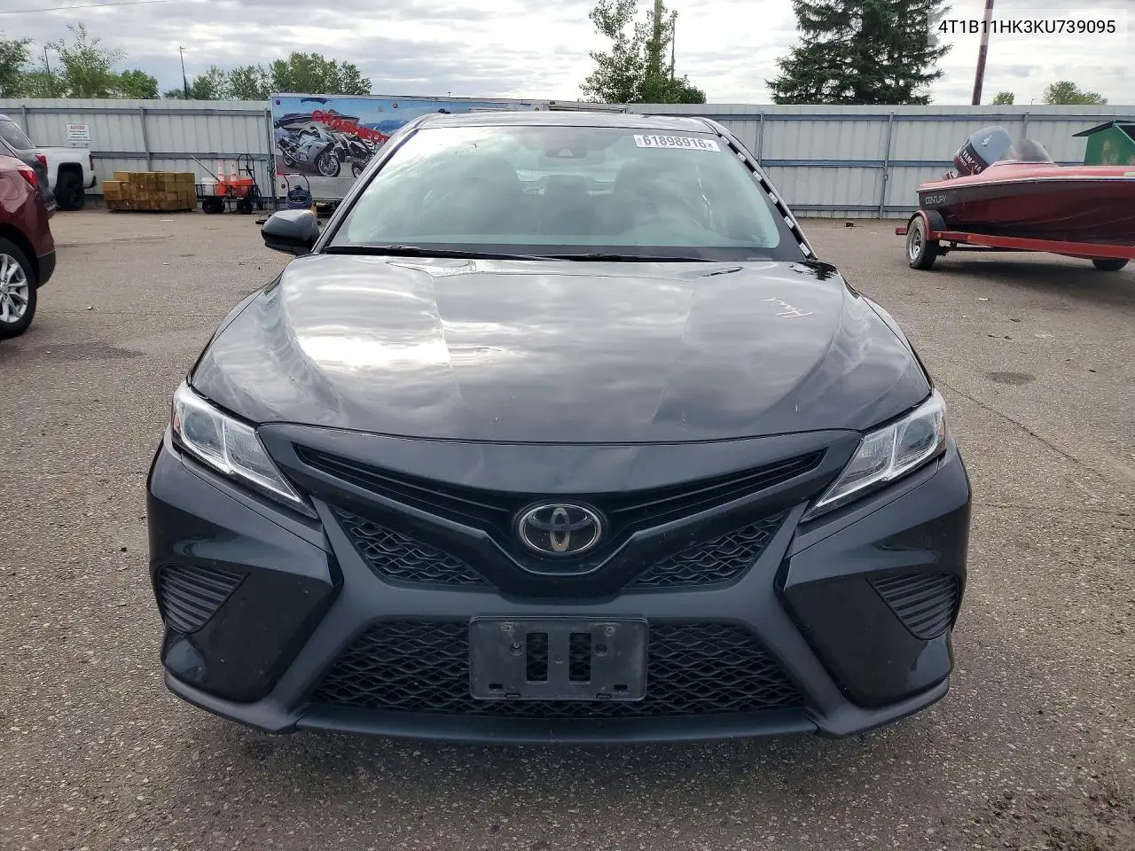 2019 Toyota Camry Se VIN: 4T1B11HK3KU739095 Lot: 61898916