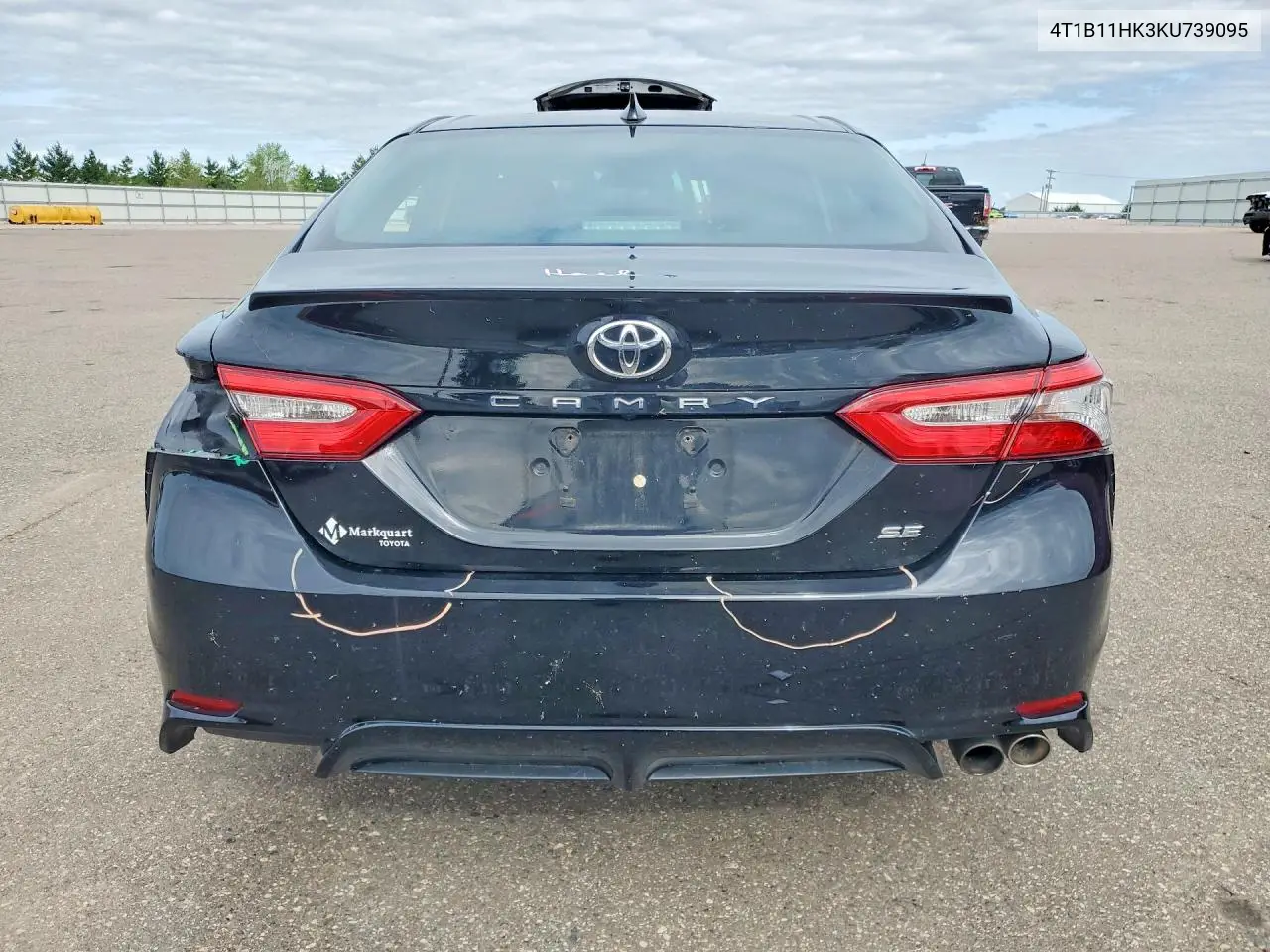 2019 Toyota Camry Se VIN: 4T1B11HK3KU739095 Lot: 61898916