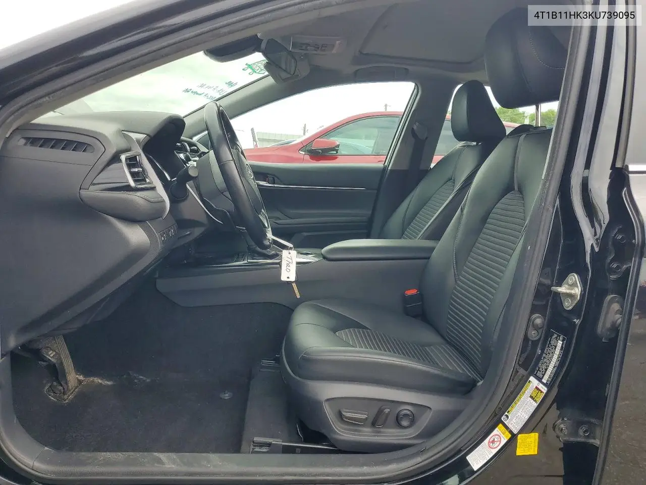 2019 Toyota Camry Se VIN: 4T1B11HK3KU739095 Lot: 61898916
