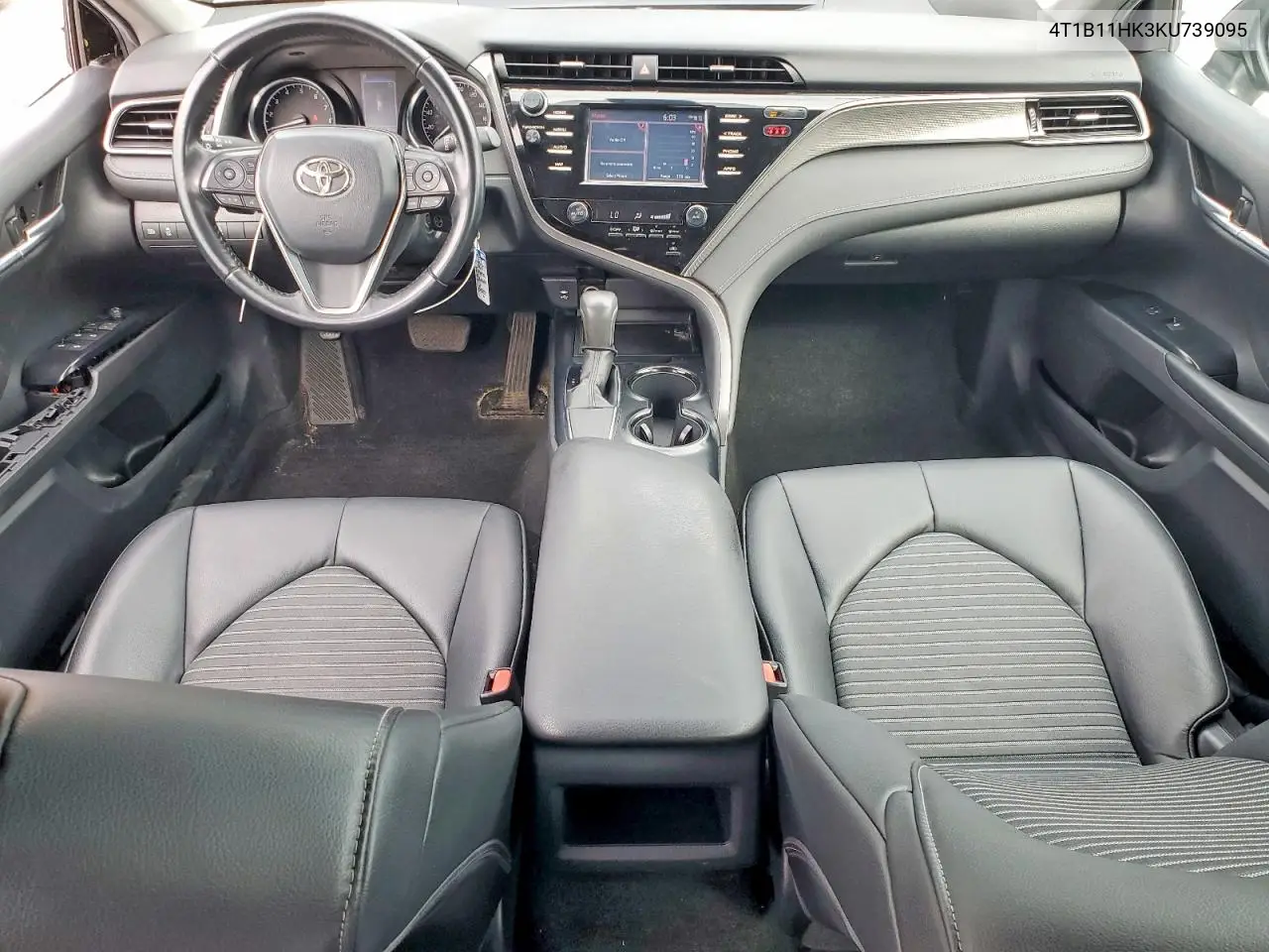 2019 Toyota Camry Se VIN: 4T1B11HK3KU739095 Lot: 61898916